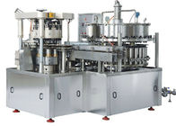Stainless Steel Beverage Filling Machine 150 ML - 5000 ML Capacity With PVC Plastic Bottle