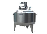 100L 8000L Capacity Juice Storage Tanks Blending Vat Mixing Vessel With Mixer