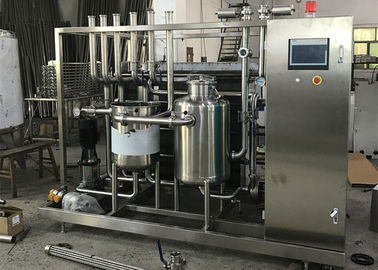 China De Melkmachine van sap Vloeibare UHT, Semi Automatisch Plaattype Sterilisatormateriaal fabriek