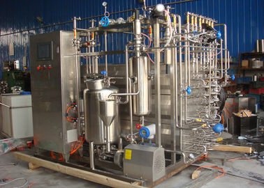 China Het automatische Tubulaire Type van UHT-sterilisatiemachine voor de Vloeistof van het Melksap fabriek