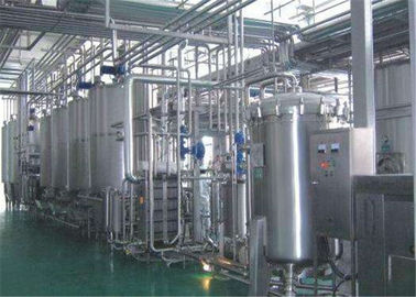 De vette UHT-Machine van de de Kaasverwerking van de Melkproductielijn 500L 1000L 2000L Volledige Automatische