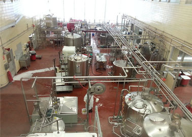 China KQ van het de Productielijnmateriaal van de reeksyoghurt Met laag vetgehalte Volledig Vet UHT 500L 1000L fabriek