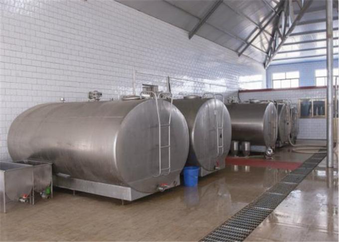 2000 - 6000L melk het Koelen het Materiaal van het Tankroestvrije staal met Luchtcompressor