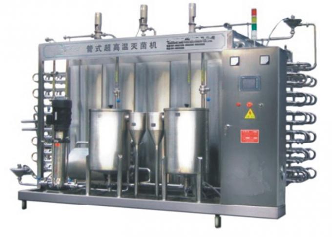 Buis in van de de UHT-sterilisatiemachine van de Buismelk de Hoge Thermische Efficiency voor Sapconcentraat