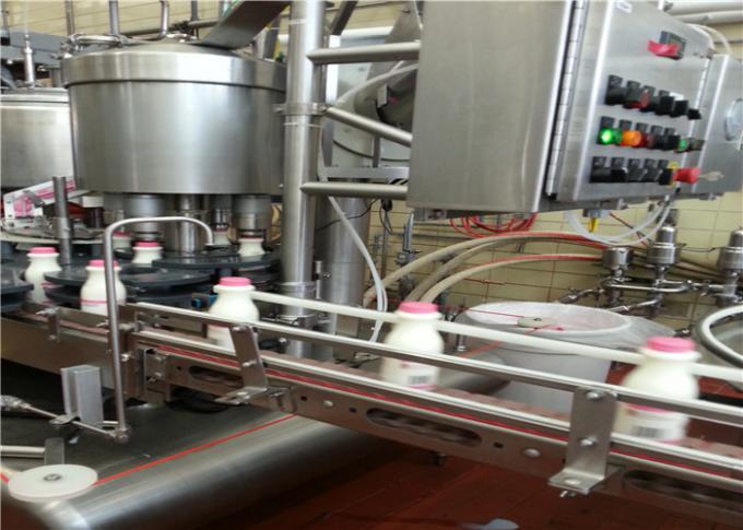 Hoge Efficiënte Yoghurtproductielijn 1000L 2000L 3000L met Controlesysteem