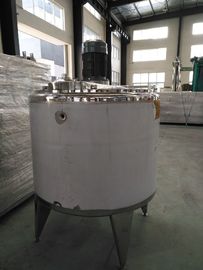 China Roomijs die Tank, Verwarmd Roestvrij staal mengen het Mengen van Tank het Koelen Rijping het Verouderen fabriek